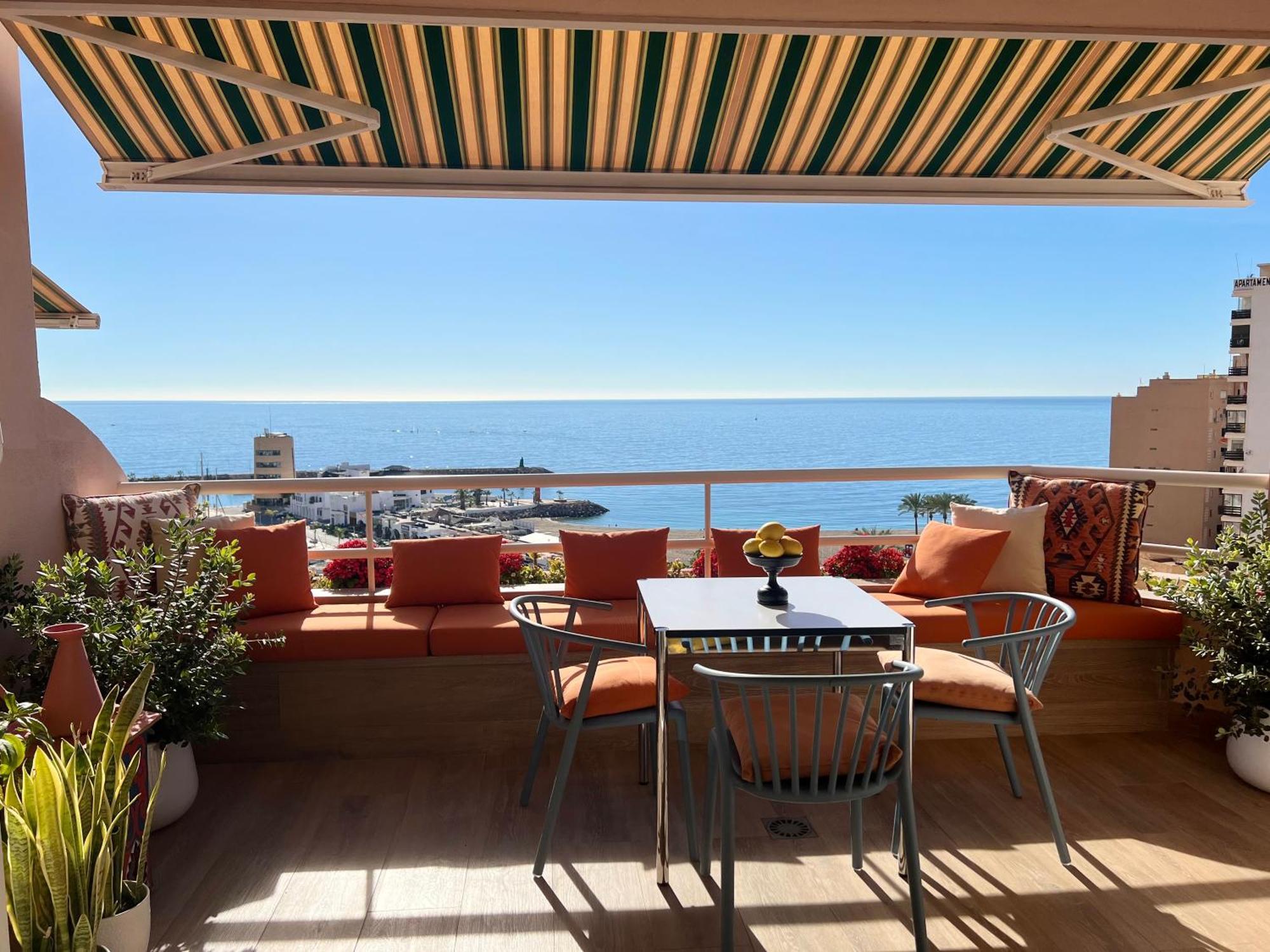 Atico 1ª Linea De Playa En Puerto De Aguadulce Appartement Almería Buitenkant foto